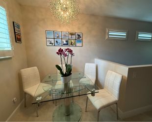 Dinning table and chairs