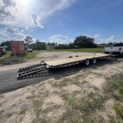 24 Foot Equipment Trailer 7K capacity. Open to trades.