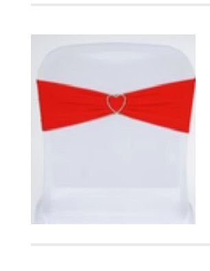 Red Chair Sashes Only