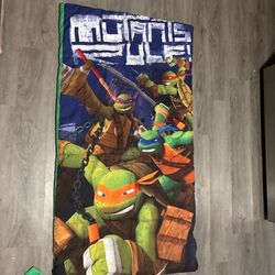 ninja turtles sleeping bag