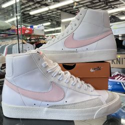 Nike Blazer Mid 77 White Pink Foam