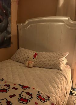 White Queen Bed Frame