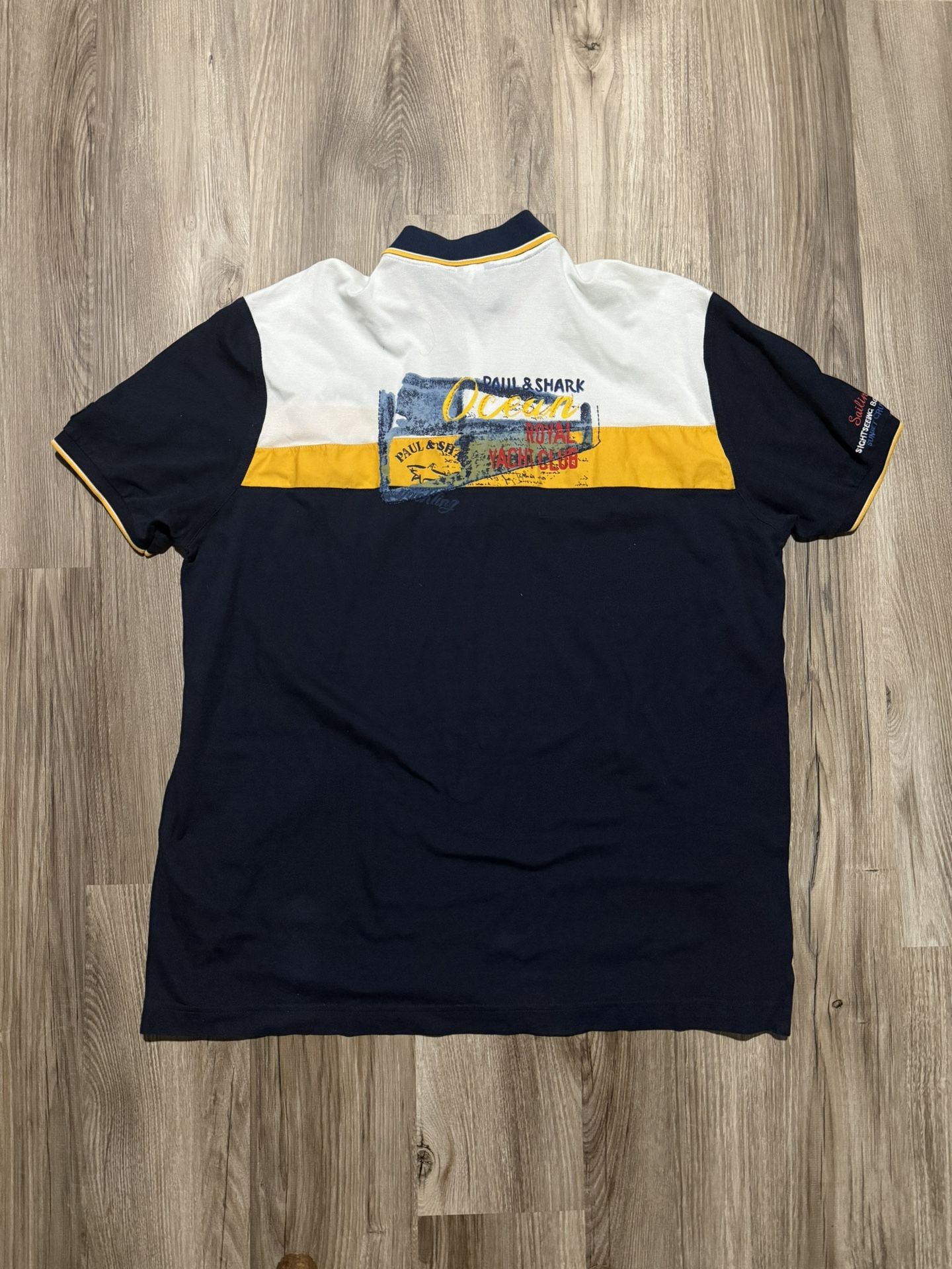 PAUL SHARK Royal Ocean Yacht Club Polo shirt • Size M