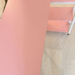 Light Pink Corner Desk
