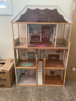 Wood Barbie House