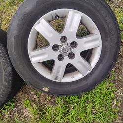 5 Lug Wheel And Tire Nissan Quest