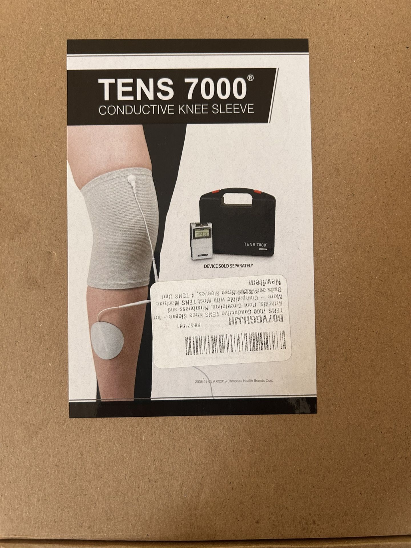 Pair of Conductive TENS Knee Sleeve
