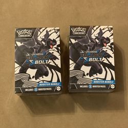 Pokémon - Black Bolt - Booster Bundle - Factory Sealed 
