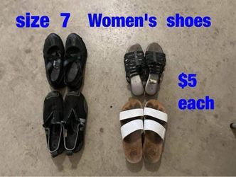 Women's  shoes  -  $5/pair