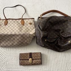 Authentic Brand Name Bags and Wallet 