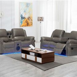 SOFA AND LOVESEAT  ( RECLINERS )
