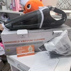 Aspiradora nueva en su caja