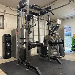 Vesta Fitness PRO SERIES 2-1 Ultimate Half Rack Functional Trainer/Gym Equipment/ Home Gym/ Fitness/ FREE DELIVERY 🚚  