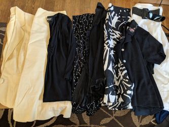 Size 8/medium work capsule. Mix and match for office, church or casual