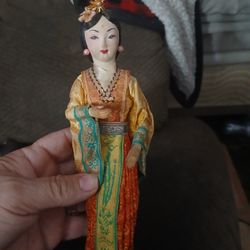 Antique China doll old $10