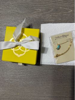 Kendra scott turquoise pendant necklace