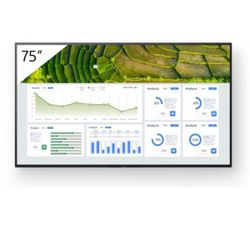 Sony BZ30L Series 75" UHD 4K HDR Commercial Monitor - Brand New