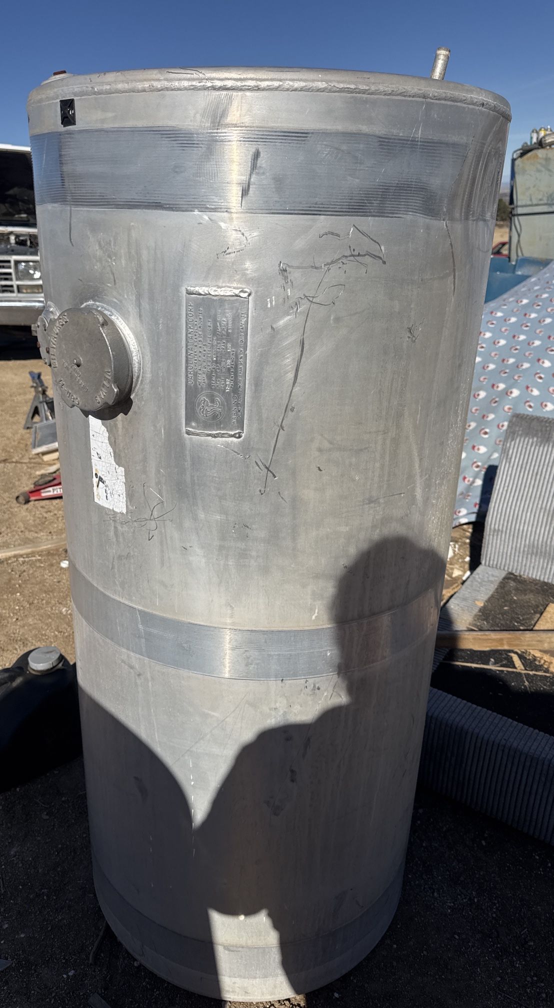 130 Gallon Diesel Aluminum Fuel Tank