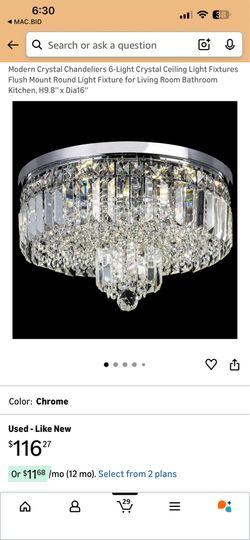 Flush Mount Chandelier