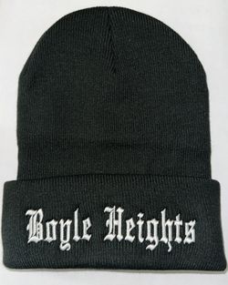 Embroidered Boyle Heights Beanie