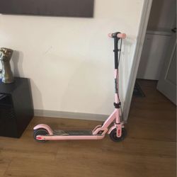 Electric Pink Scooter