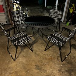 Outdoor Patio Dining Set For 4