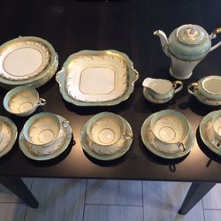 Vintage Aynsley English Tea Set, Bone  China