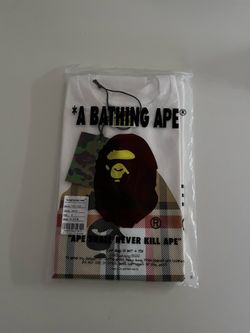 bape x Burberry tee