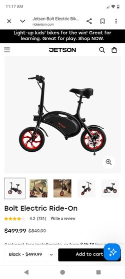Bolt Electric Ride-On