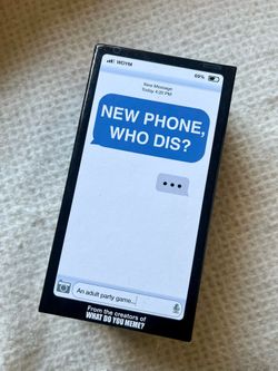Who Phone Is Dis? What Do You Meme Card Game