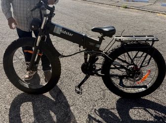 Ridstar Folding Fat Tire Electric Bike