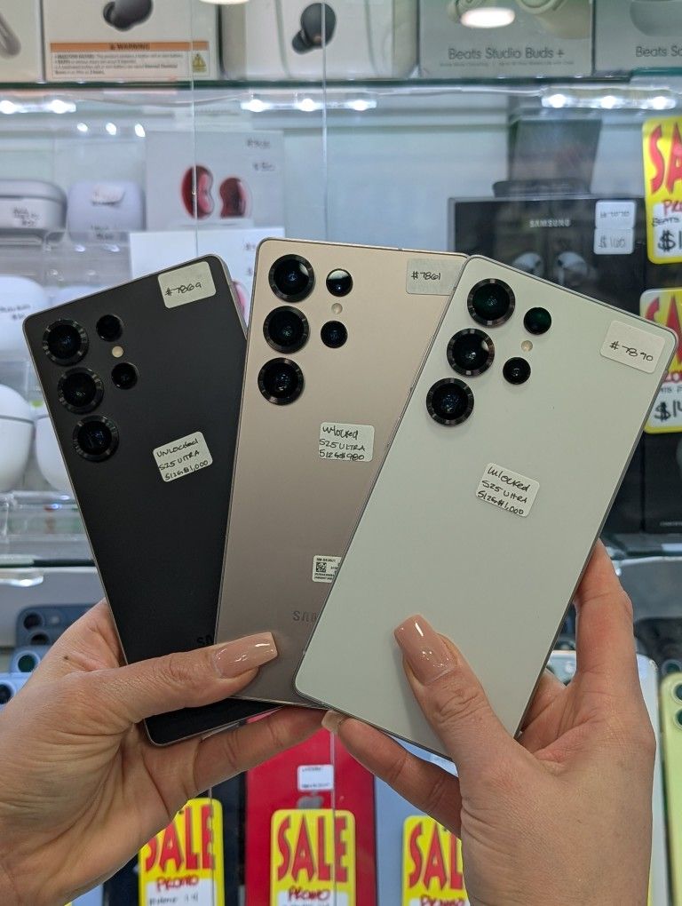 Galaxy S25 Ultra Unlocked 512GB Financing Starts At $80 Down