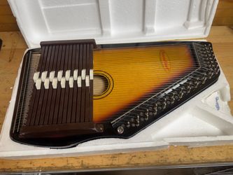 Vintage Chromaharp 36 String Autoharp - Sunburst Finish