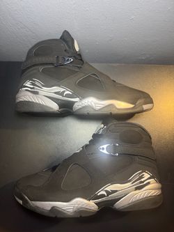 Jordan 8 Retro “Chrome” size 10.5