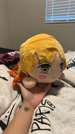 Demon Slayer Zenitsu Laying Down Plush