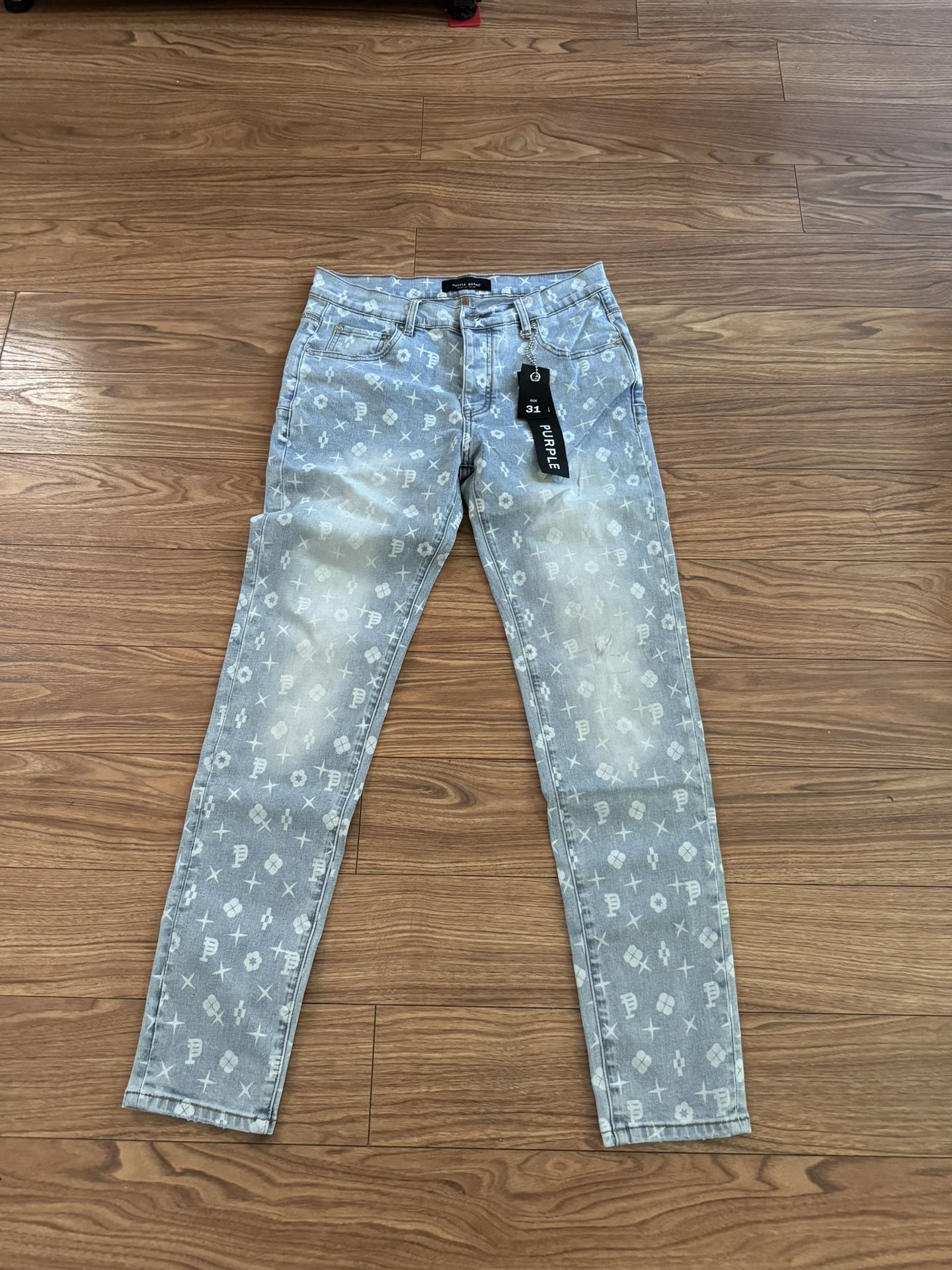 purple jeans brand new size 31