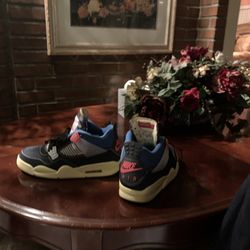 Union Jordan 4's - Noir Sz 9 