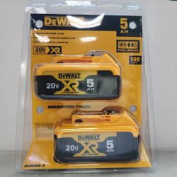 DeWalt 20 Volt Lithium Ion 5 AH