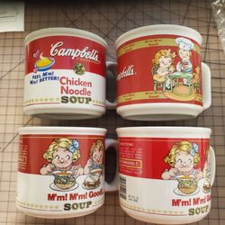 Vintage. 4 Campbell's Mug