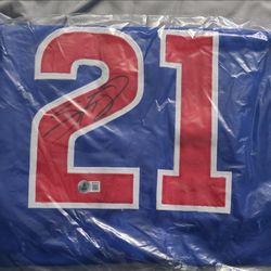 Sammy Sosa Autographed Jersey