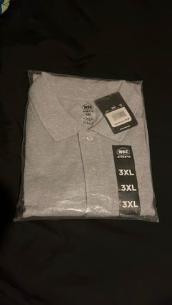 Gray polo shirt