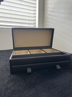 Valet Tray Organizer Jewelry Box