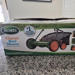   20" Reel Mower with Grass Catcher $99