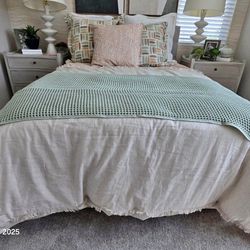 Model home full size bedroom set