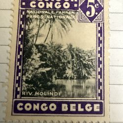 1938 Congo Belgisch Stamp