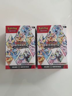 Pokemon Prismatic Evolutions Booster Bundle