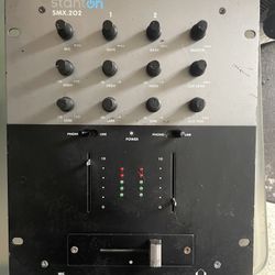 Stanton 2 Channel DJ Mixer - Smx202-na