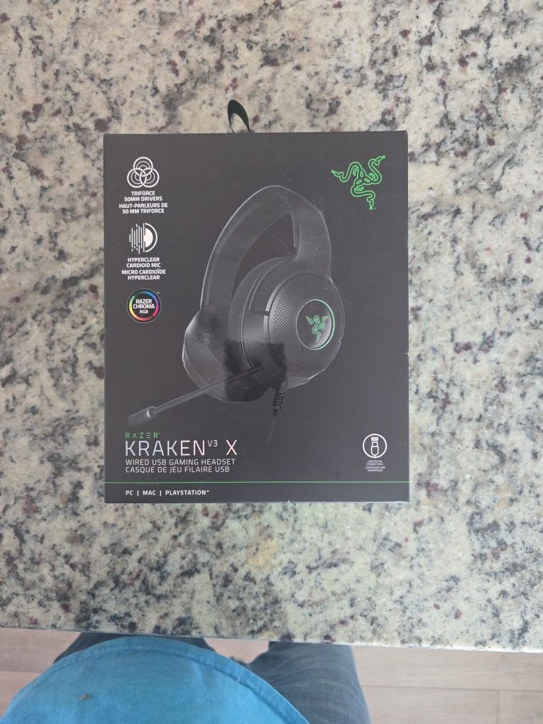 New Razer Kraken V3 X Headset