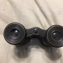 Lemaire FBT Paris Vintage Very old  French brass  Opera binoculars