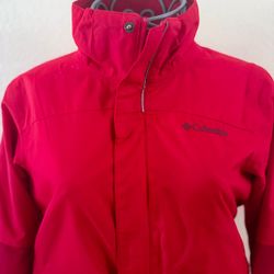 Columbia Women's Red Zip-Up Jacket